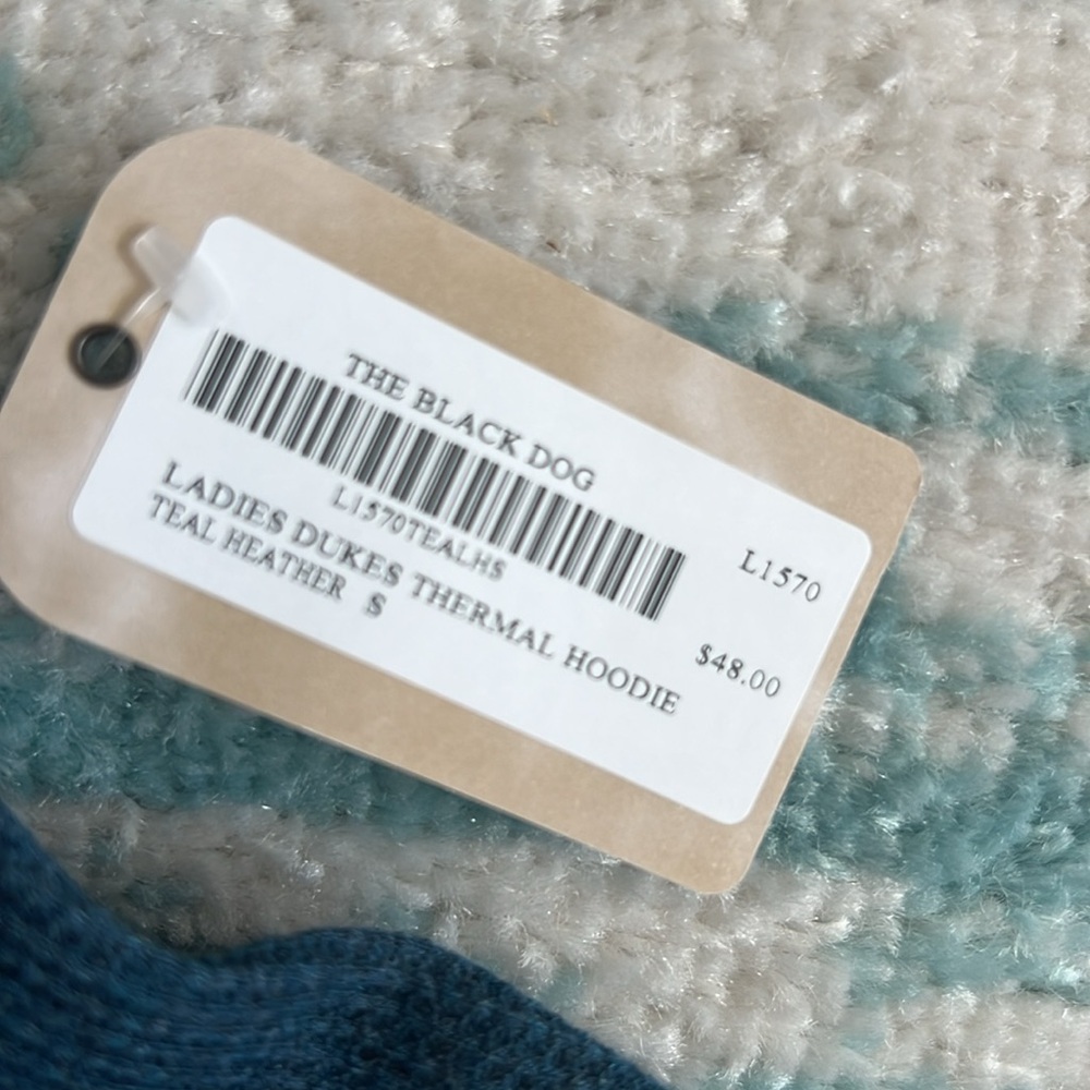 The Black Dog thermal hooded top NWT - Picture 4 of 4